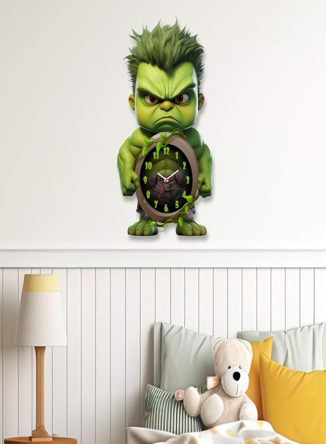 FIVE KRAFT Superhero Kids Wall Clock for Room Decor | Analog Clock | 1 Year Warranty | Premium Acrylic Base | - Image 4